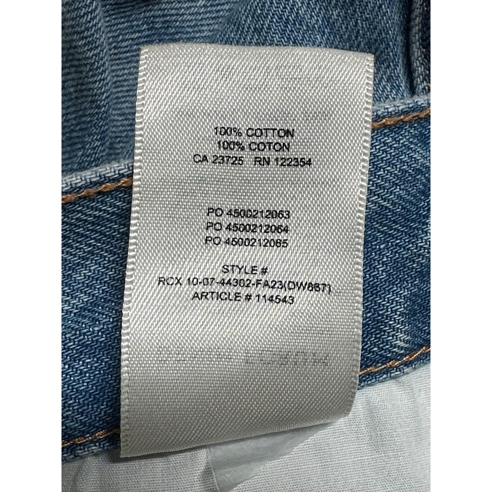 Denim Forum Aritzia Skirt Womens 29 90s Vintage Maxi Jean Country Western Party - Picture 9 of 11